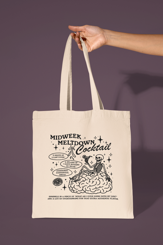 Midweek Meltdown Cocktail Tote Bag