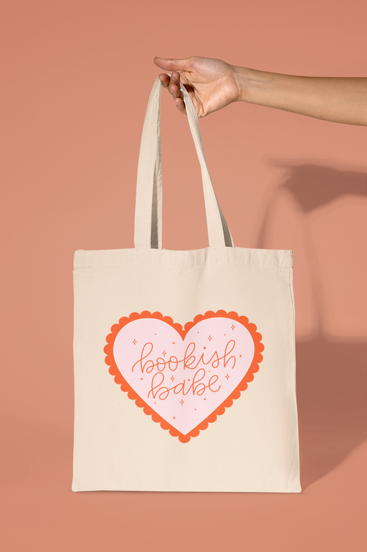 Bookish Babe Tote Bag