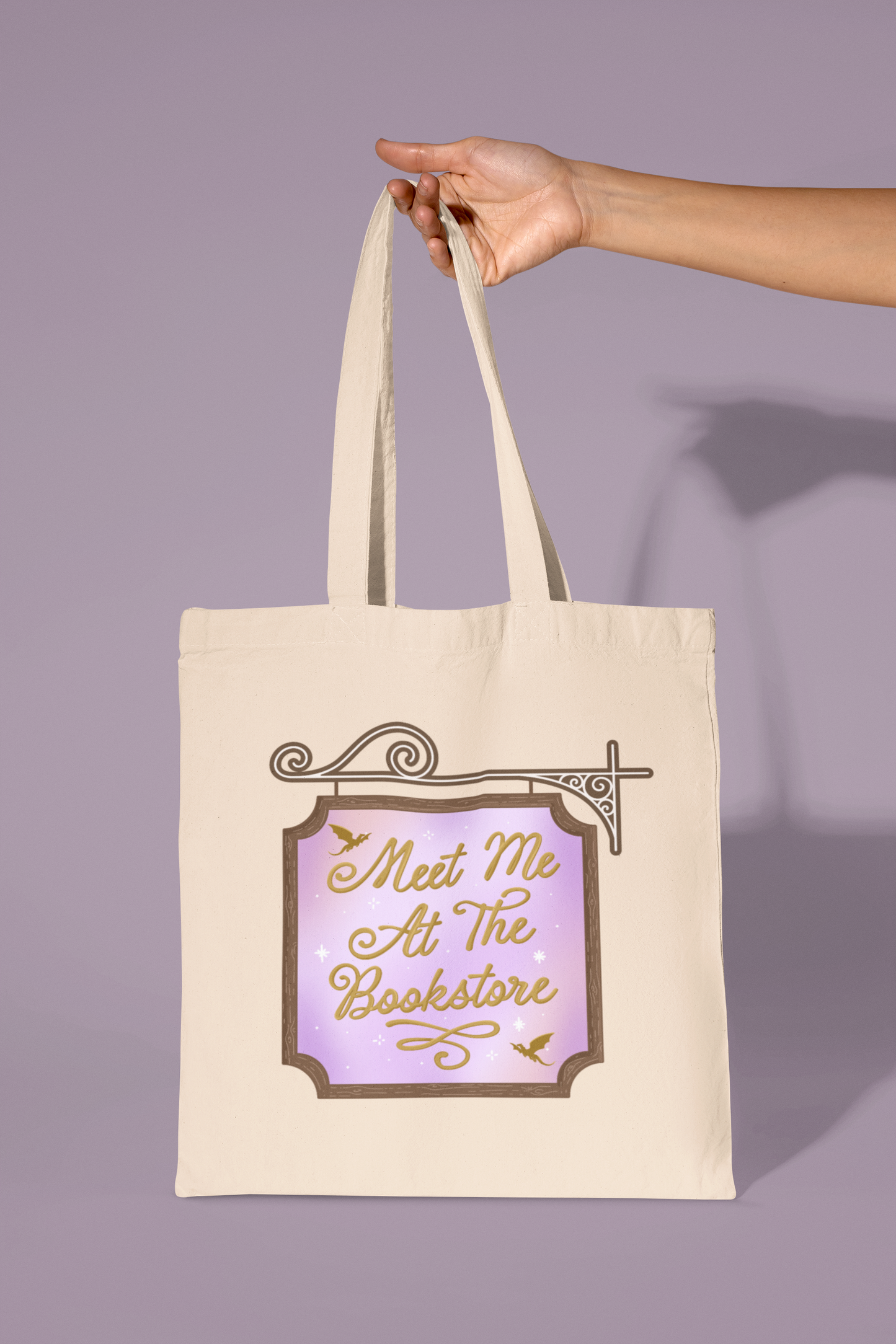 Meet Me At The Bookstore Tote Bag