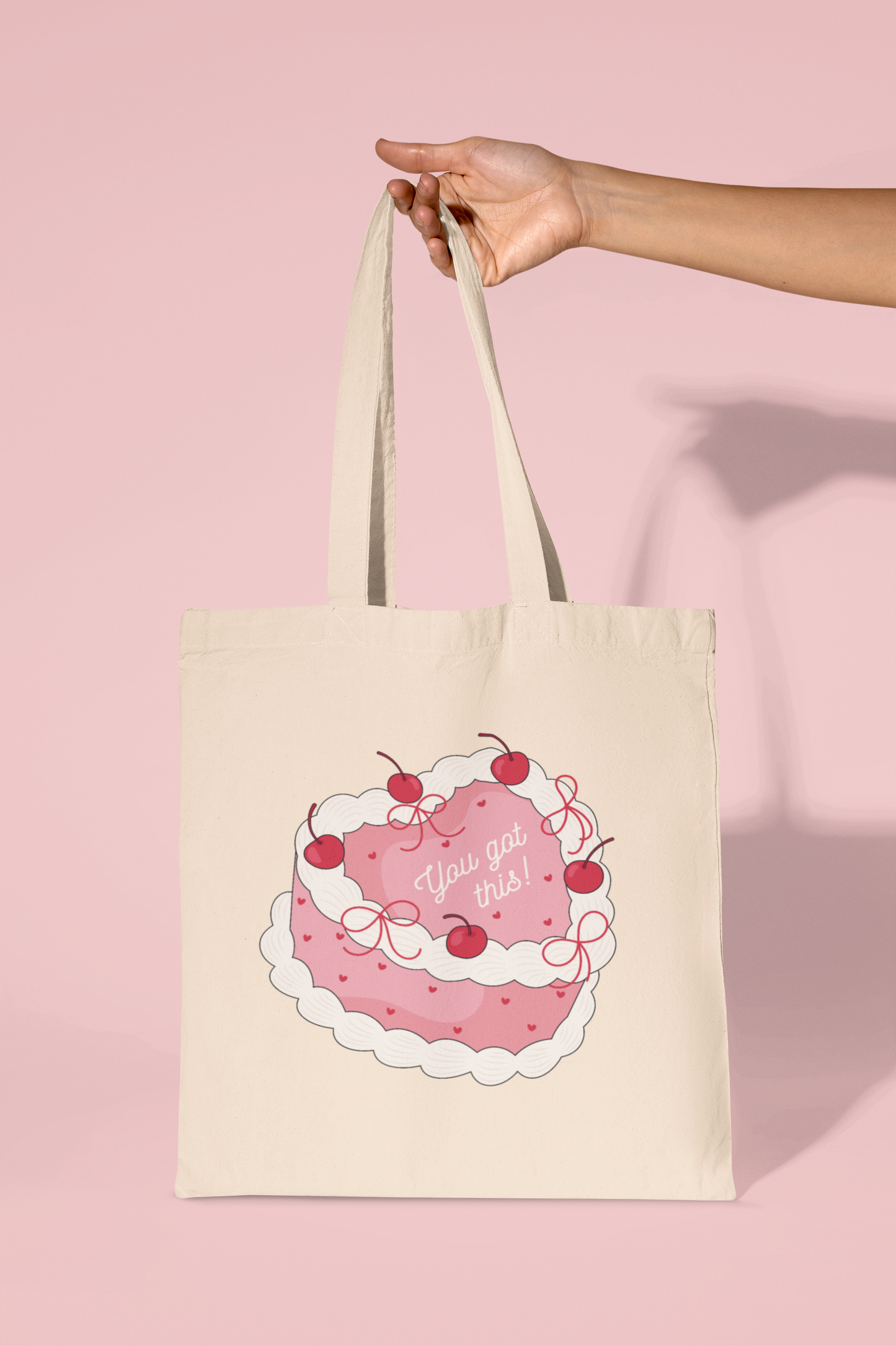 You Got This Cake Tote Bag
