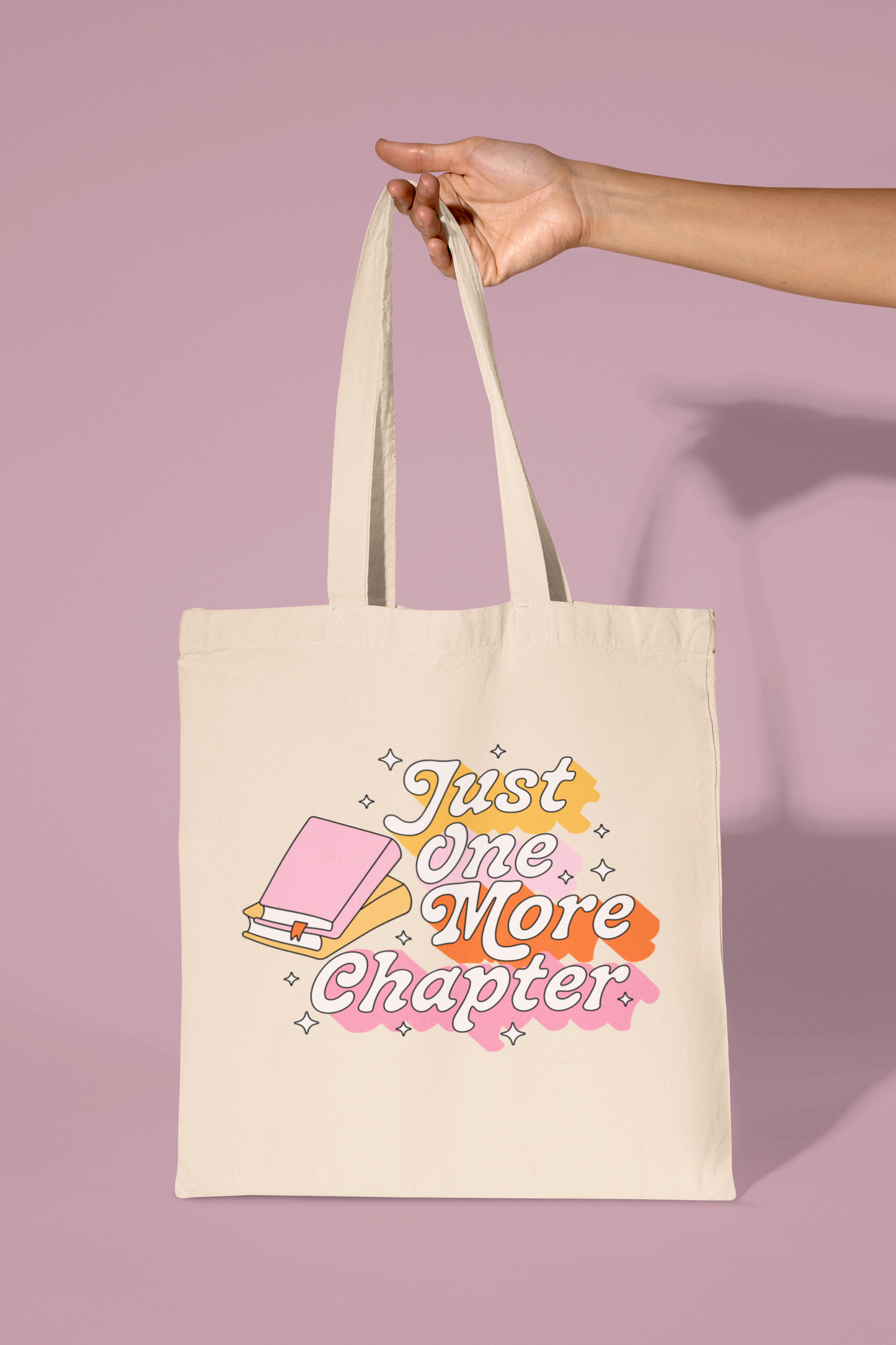 Just One More Chapter Tote Bag