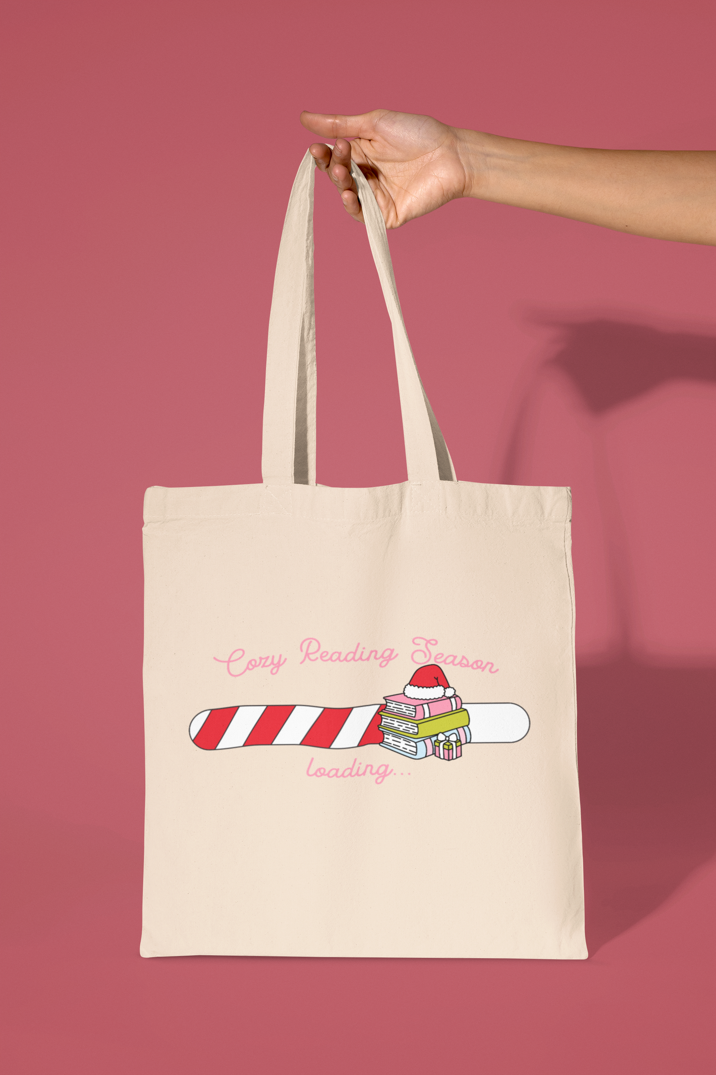 Cozy Reading Season Loading Tote Bag