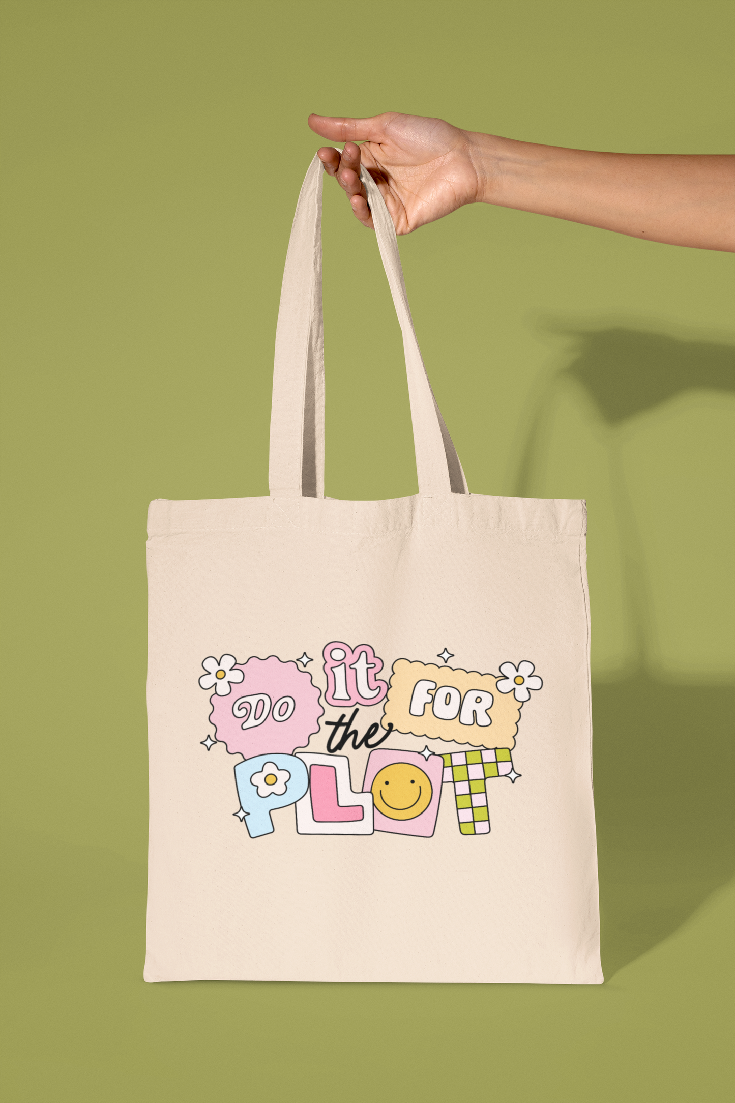Do It For The Plot Tote Bag