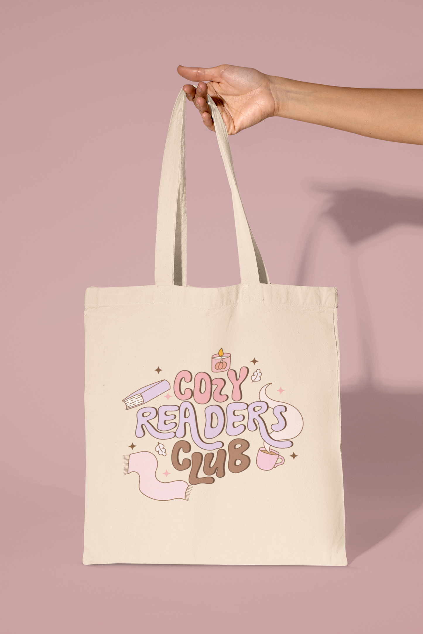 Cozy Readers Club Tote Bag