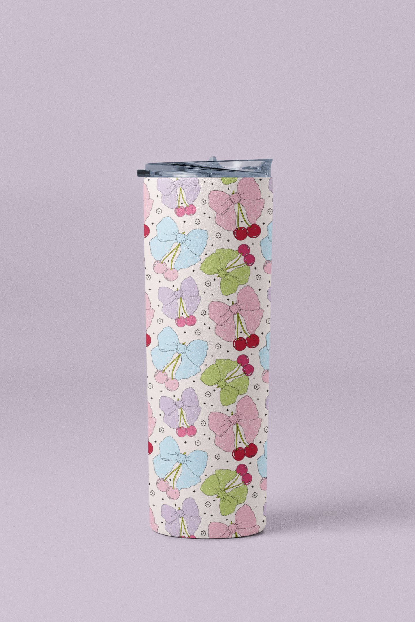 Cherries & Bows Tumbler or Flask