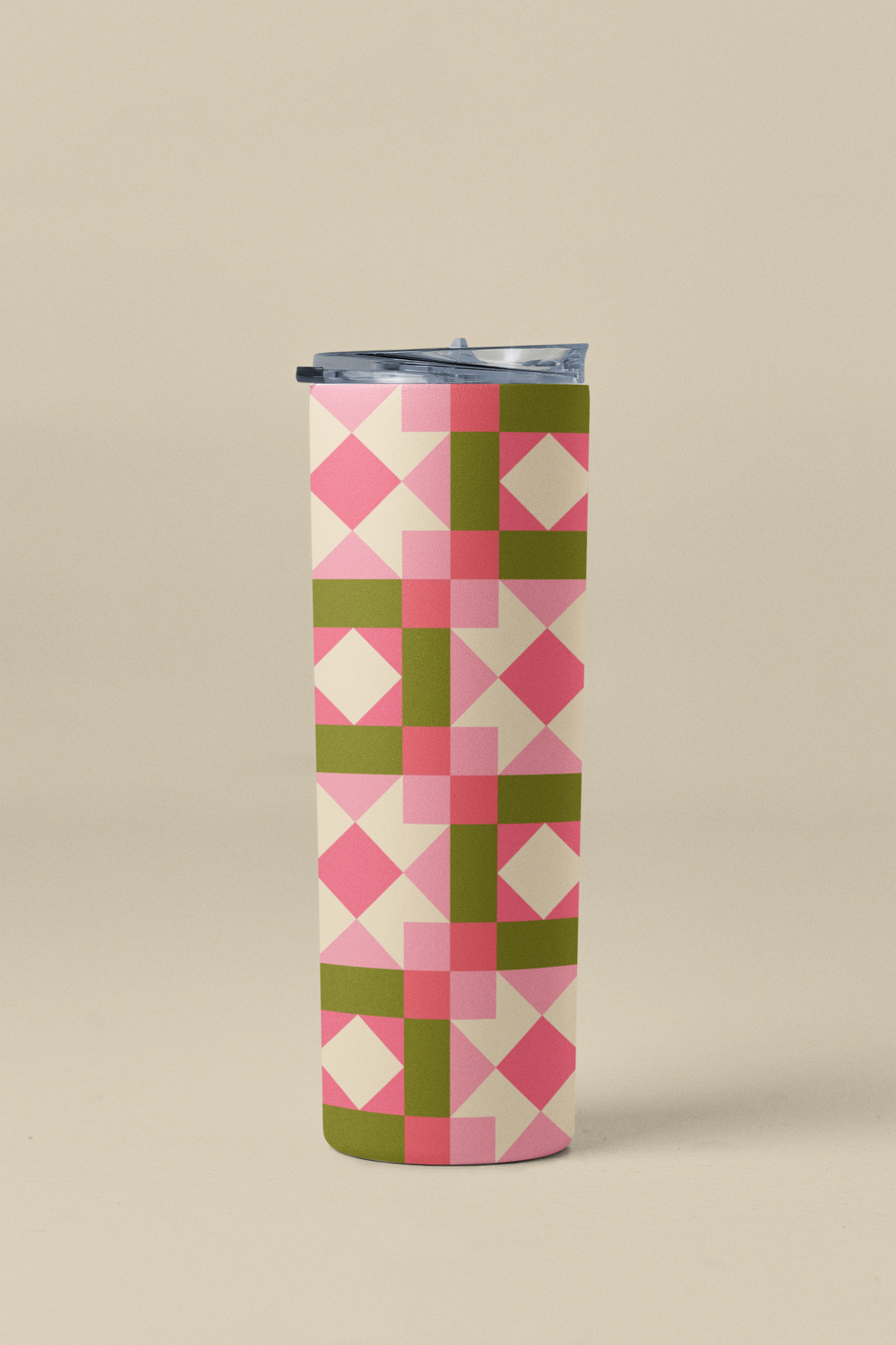 Garden Party Quilt Tumbler