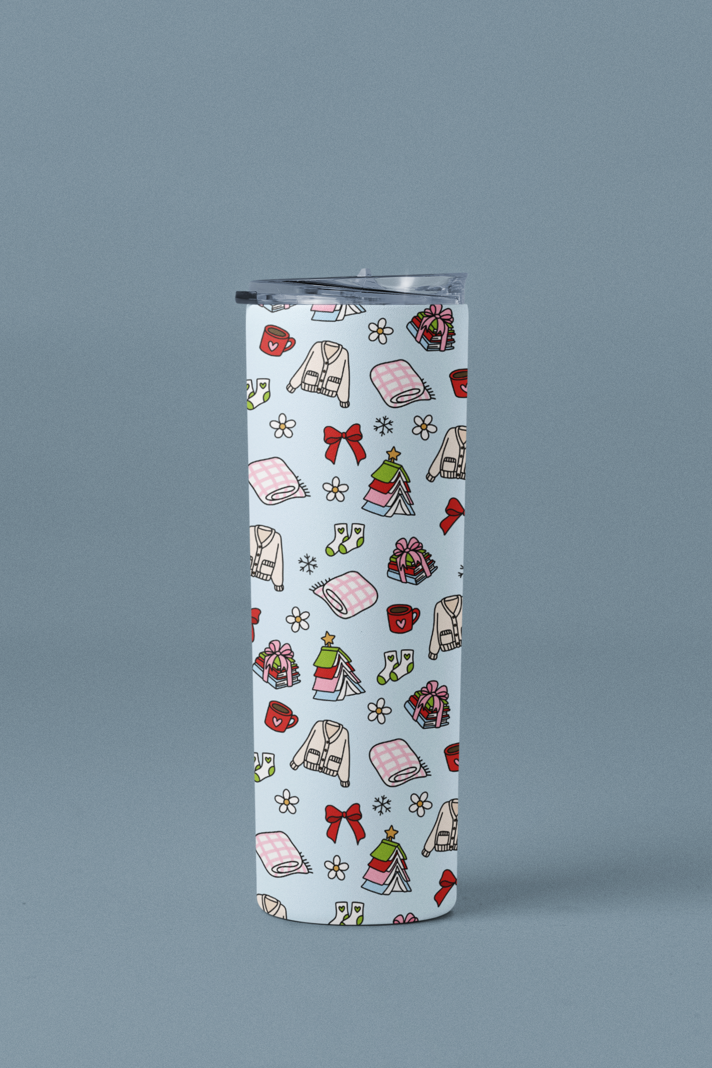 Christmas Reads Tumbler