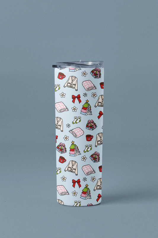 Christmas Reads Tumbler
