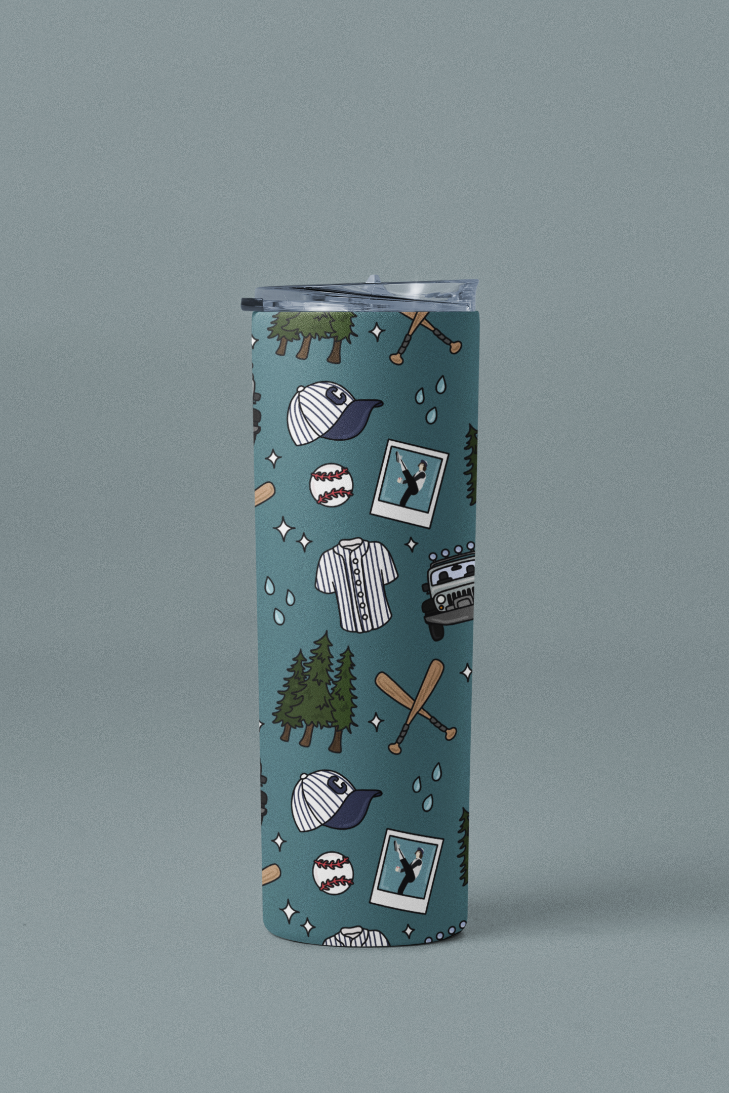 Vampire Baseball Tumbler