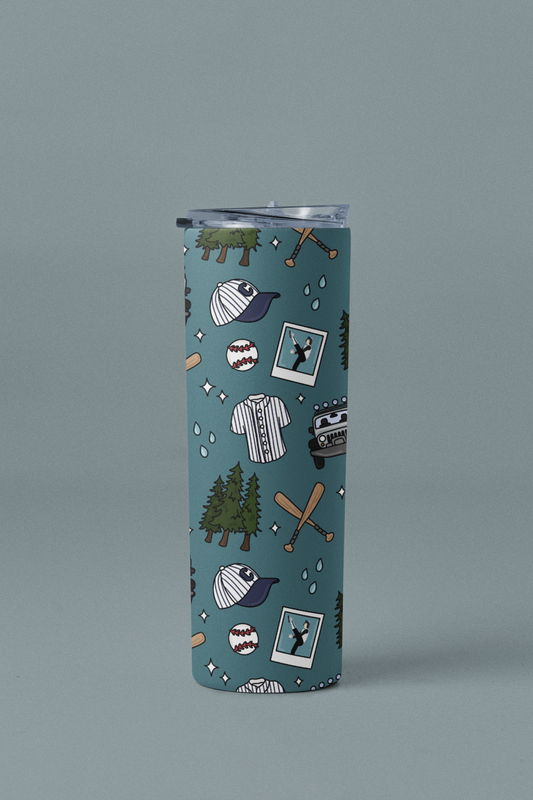 Vampire Baseball Tumbler