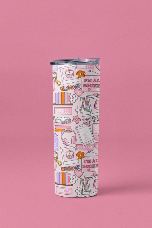 Bookish Moodboard Tumbler