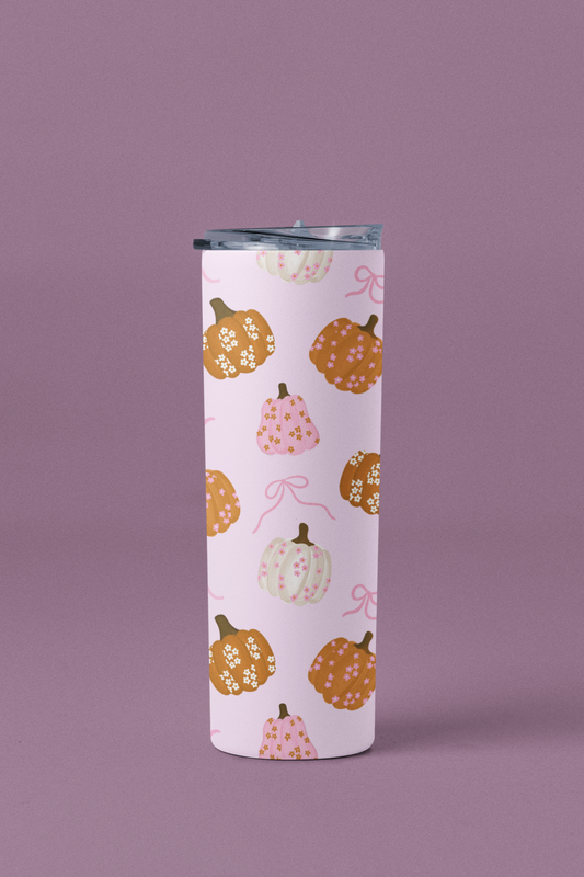 Coquette Pumpkin Tumbler