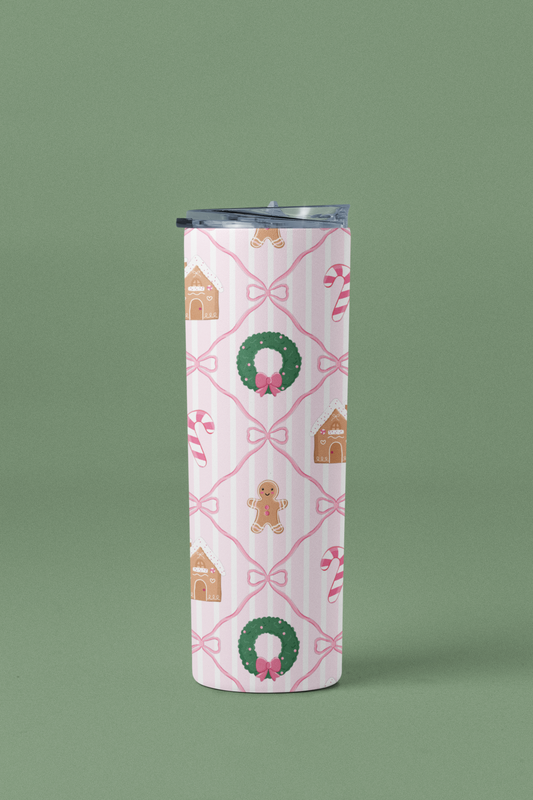 Christmas Ribbons Tumbler