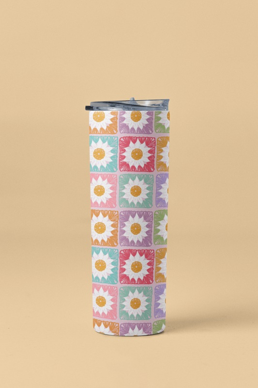 Granny Squares Tumbler