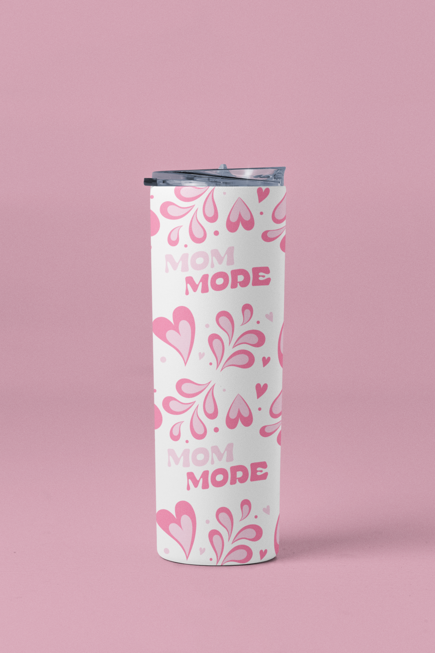 Mom Mode Hearts Tumbler