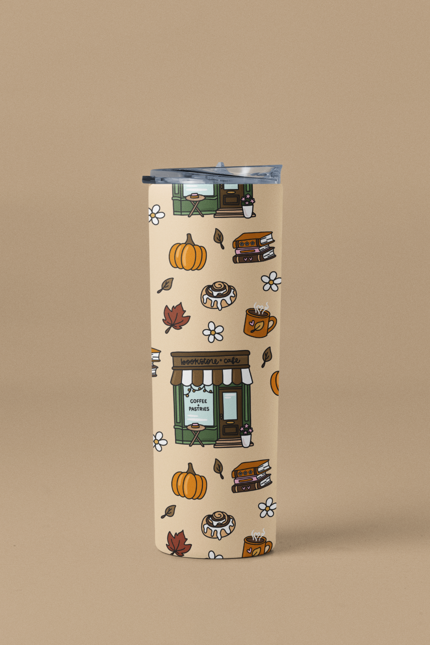 Fall Bookstore Tumbler