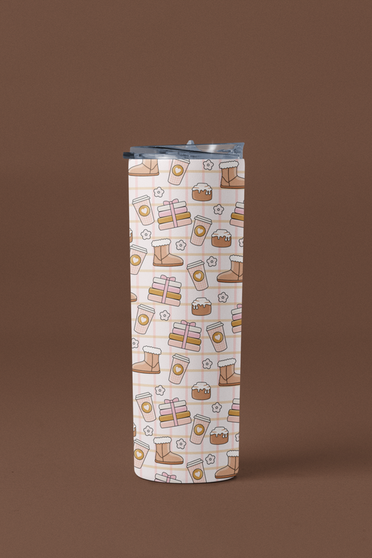 Softie Fall Girl Tumbler