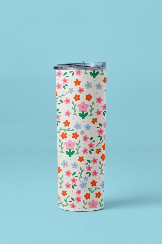 Summer Flowers Tumbler