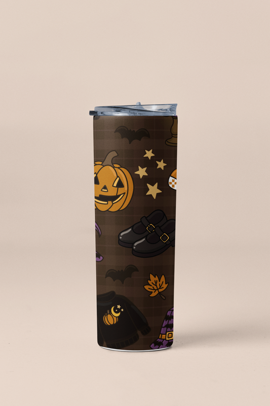 Cozy Halloween Tumbler