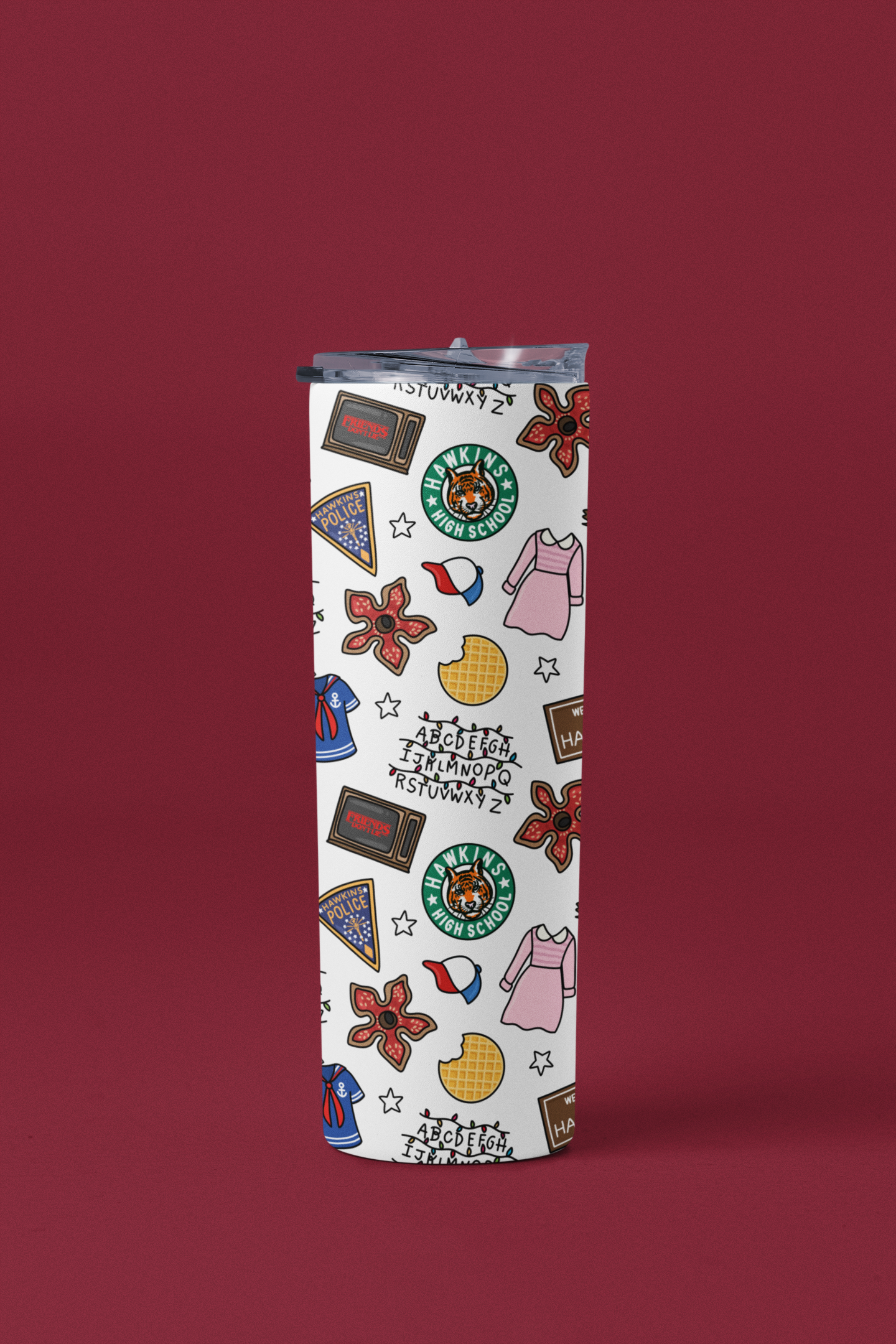 Mentally In Hawkins Indiana Tumbler