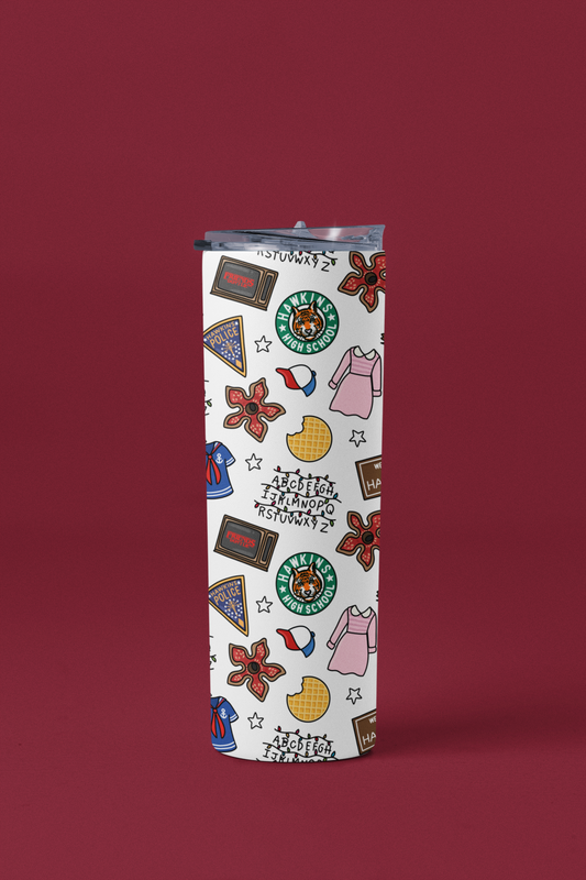 Mentally In Hawkins Indiana Tumbler