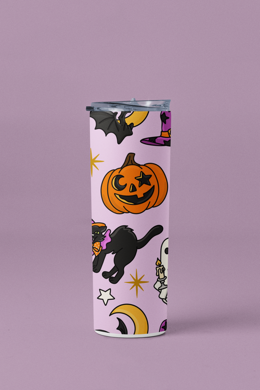 Vintage Halloween Tumbler
