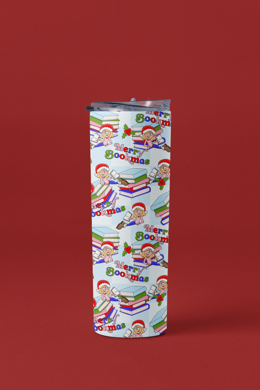 Merry Bookmas Lizzie Tumbler