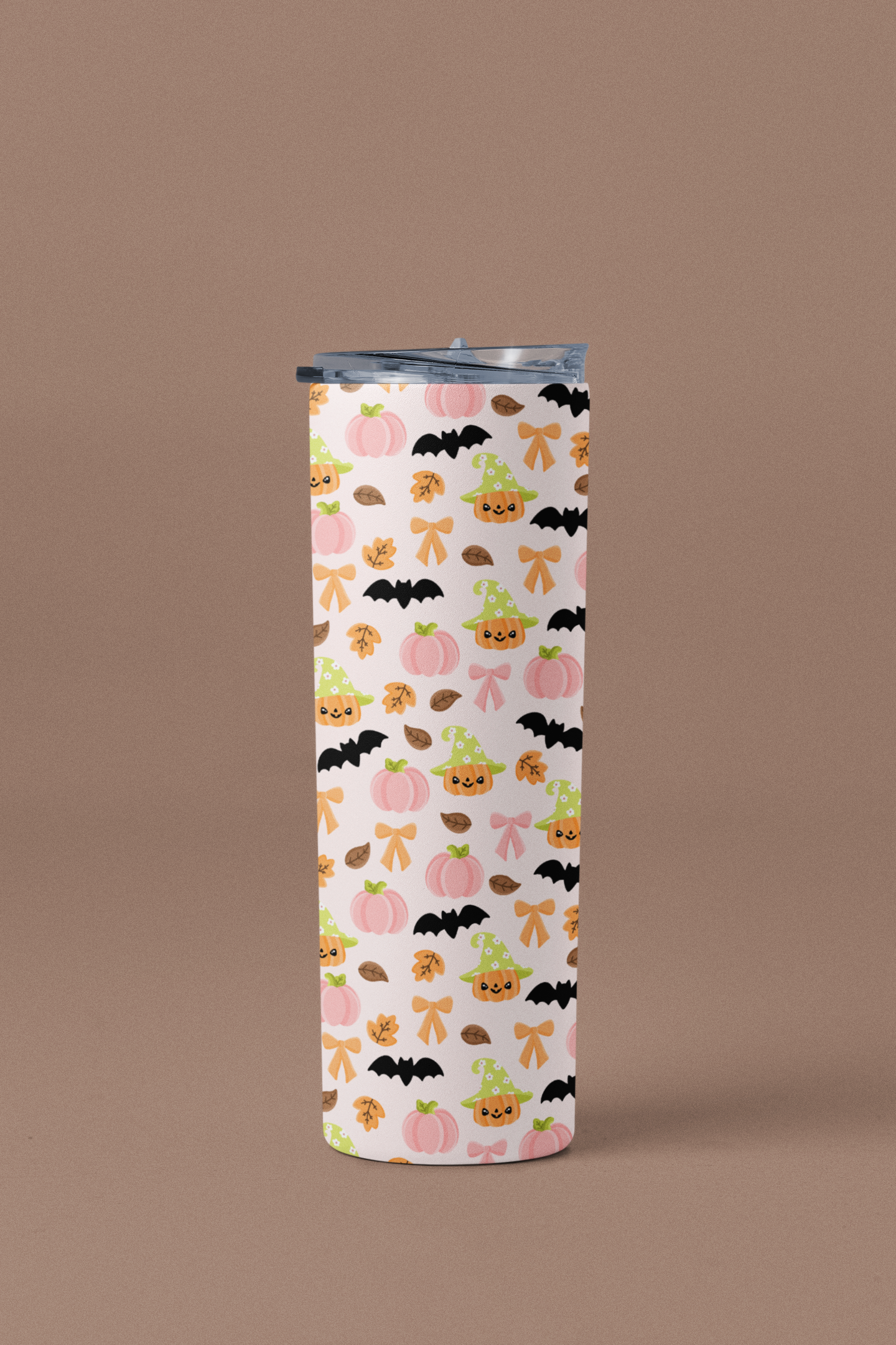 Cute Pumpkin Leaf Tumbler