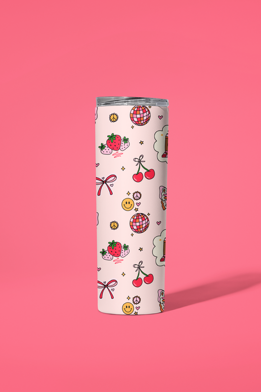 Retro Doodles Tumbler or Flask