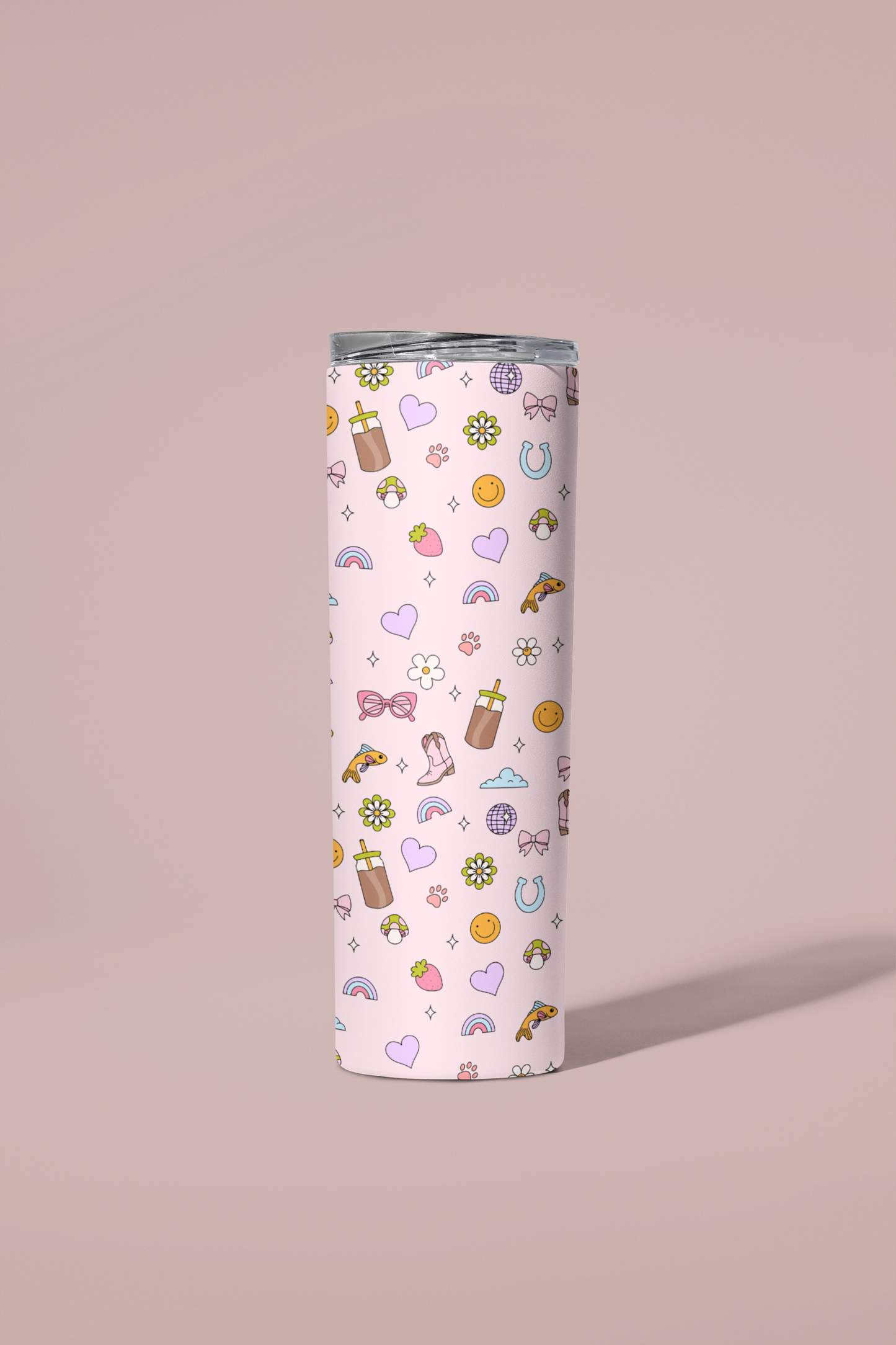 Iconic Icon Pattern Tumbler or Flask