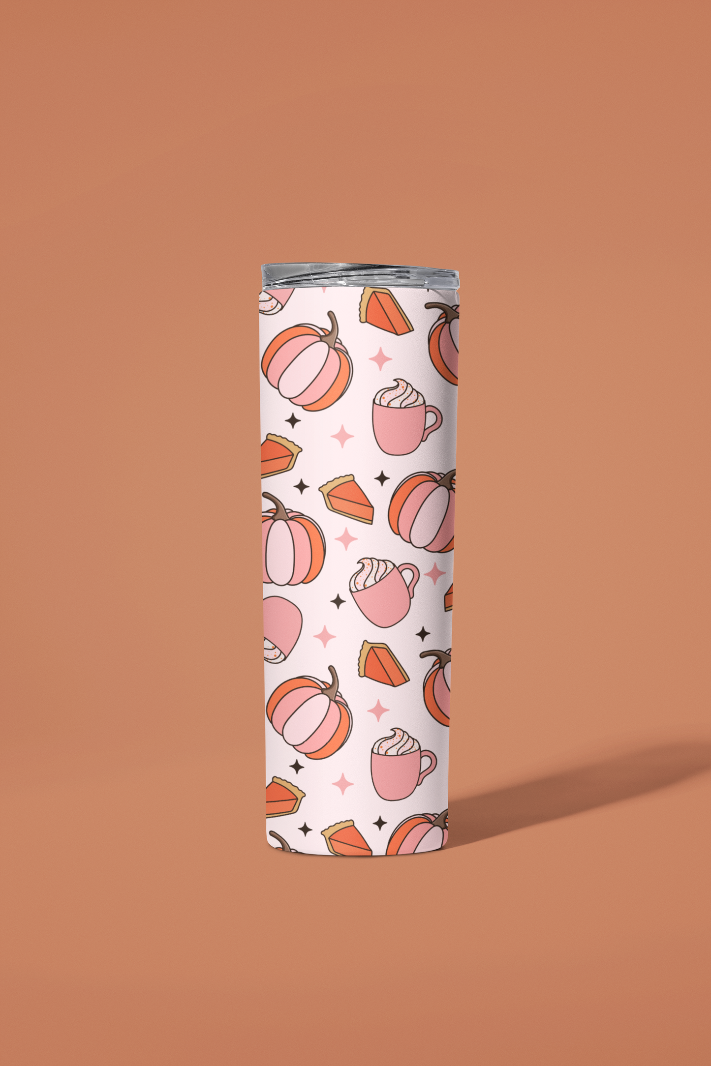 Pumpkin Spice Tumbler or Flask