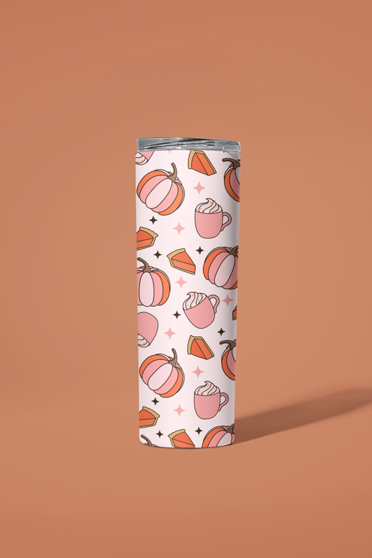 Pumpkin Spice Tumbler or Flask