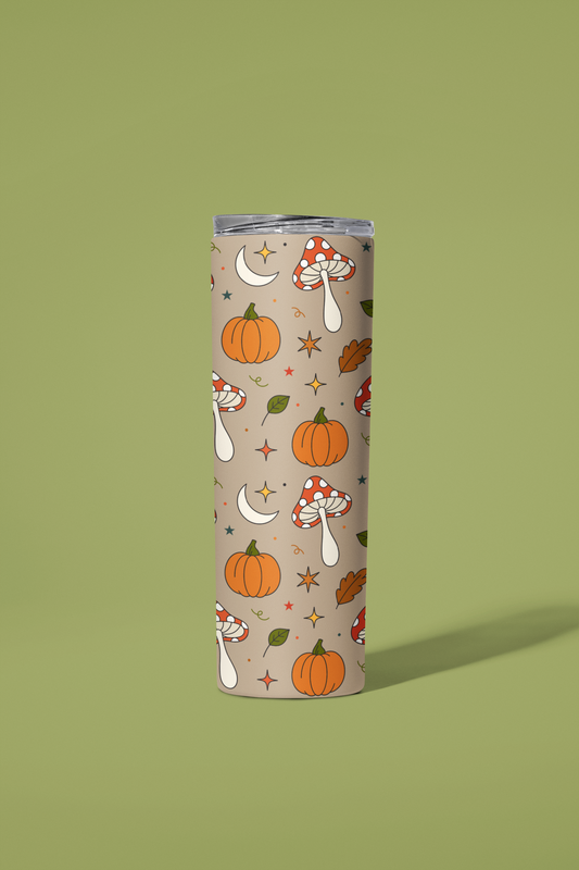 Fall Mushies Tumbler or Flask