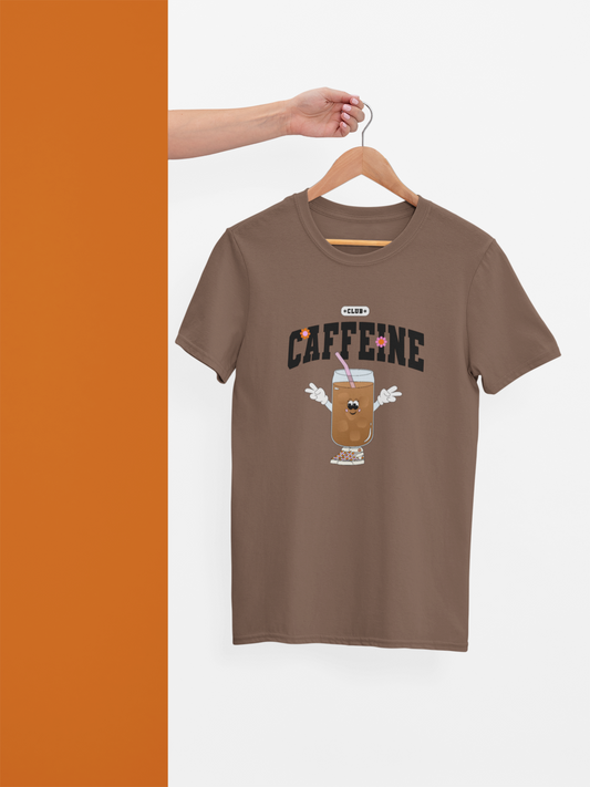 Caffeine Club Graphic Top