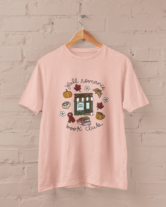 Fall Romance Book Club Graphic Top