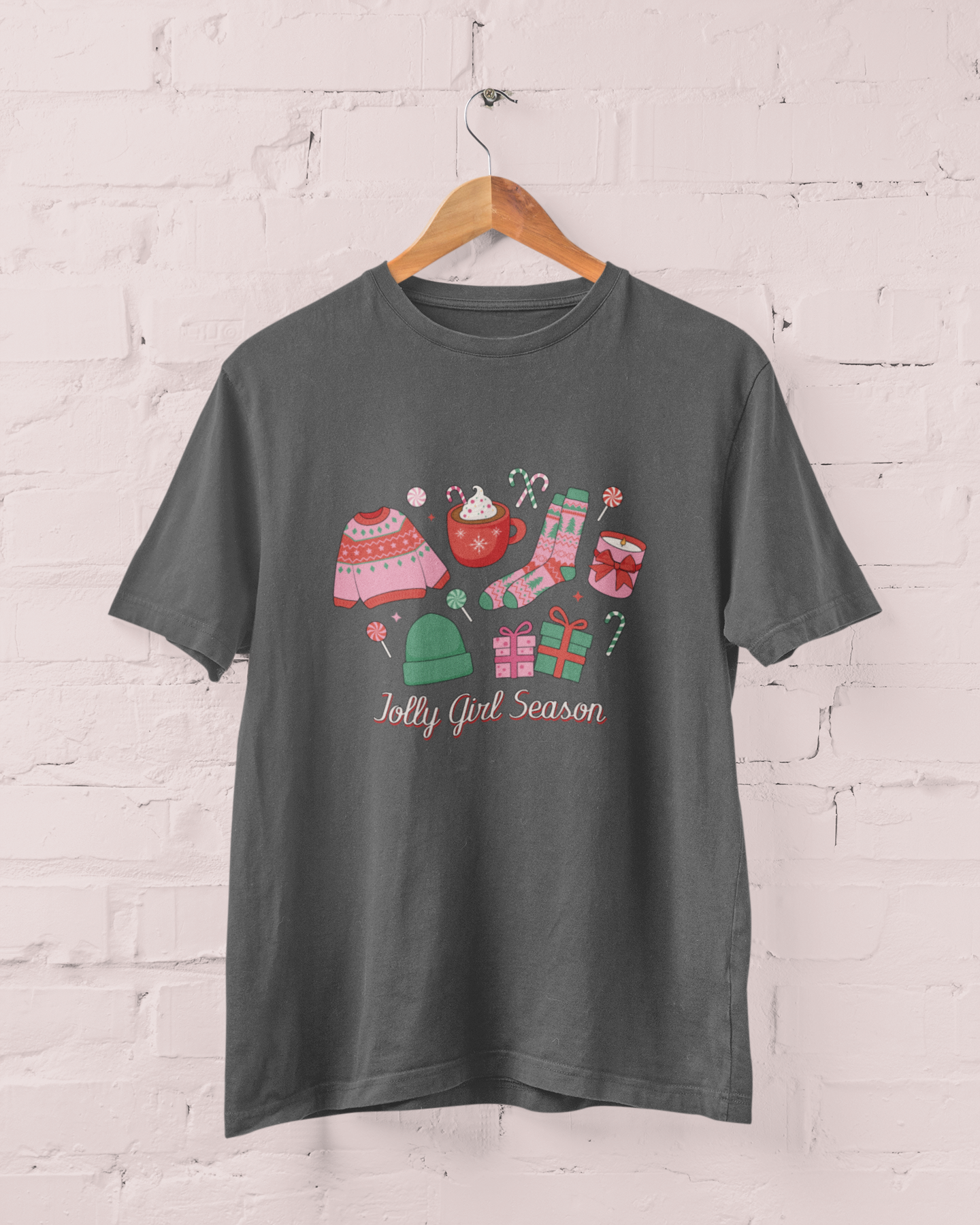 Jolly Girl Season Graphic Top