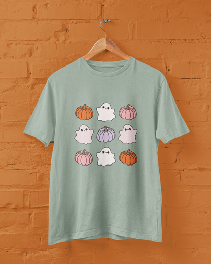 Ghost Pumpkin Patch Graphic Top