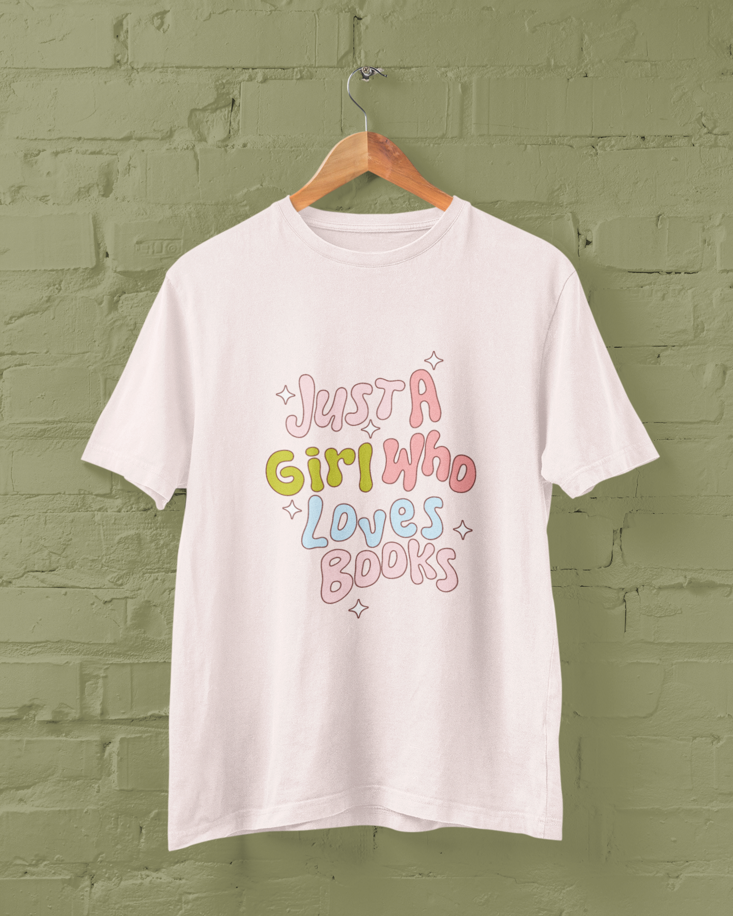 Just A Girl Who Loves Books Graphic Top