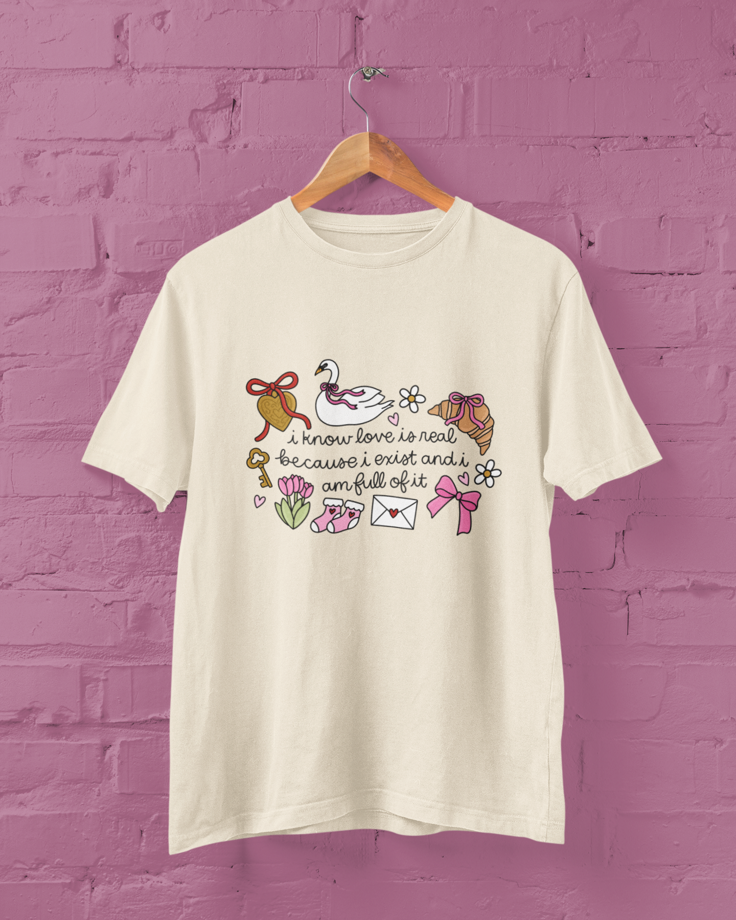 Love Is Real Graphic Top