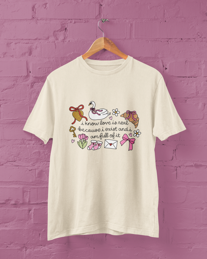 Love Is Real Graphic Top