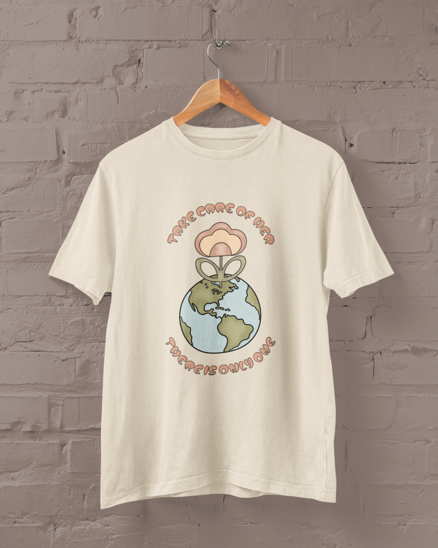 Take Care Of Her Earth Graphic Top