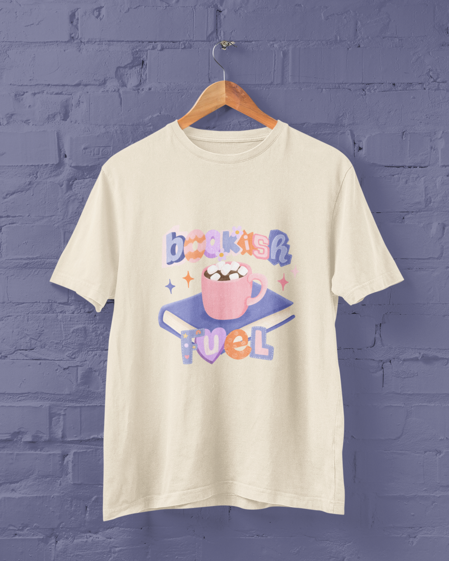 Bookish Fuel Graphic Top
