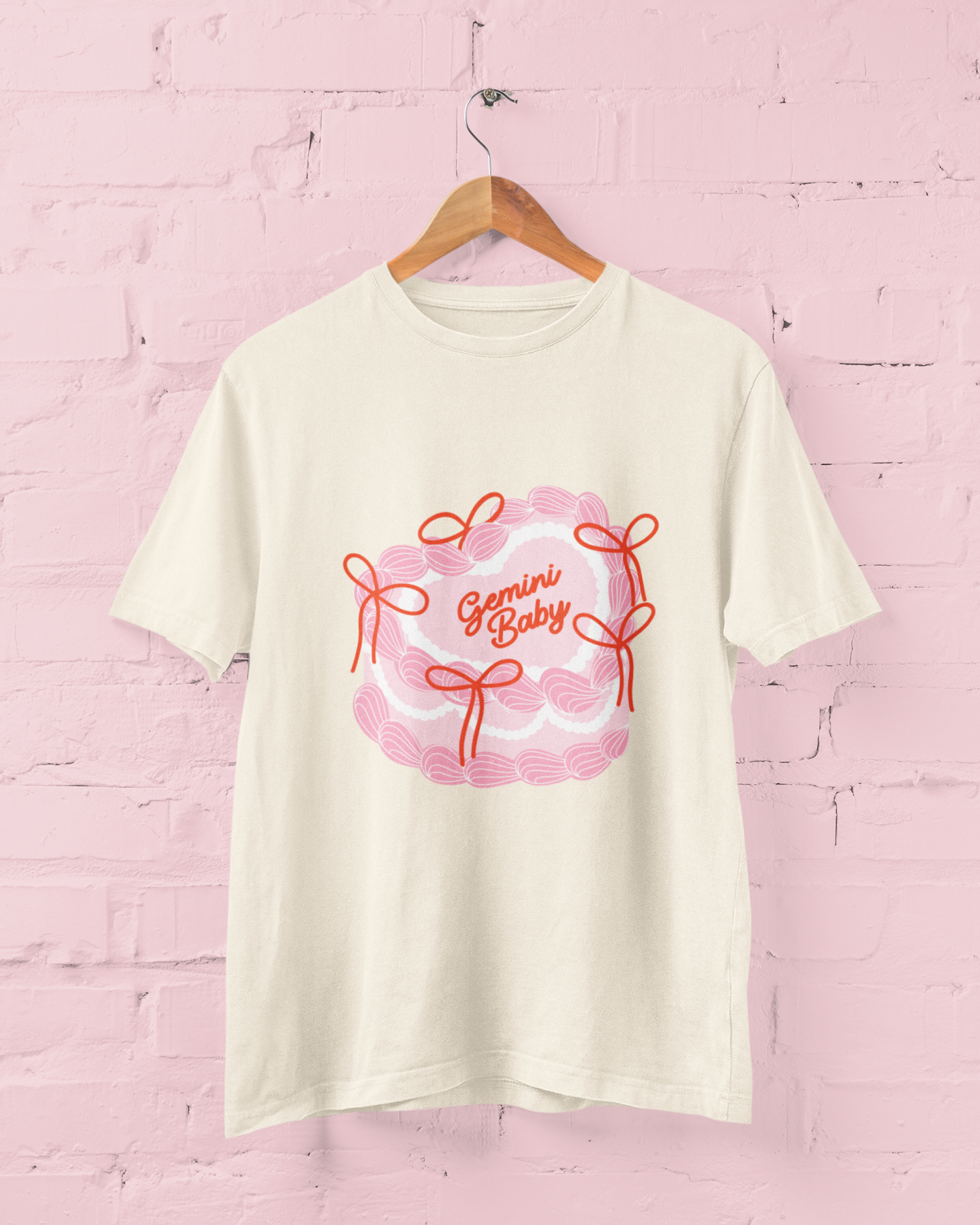 Zodiac Baby Vintage Cake Graphic Top