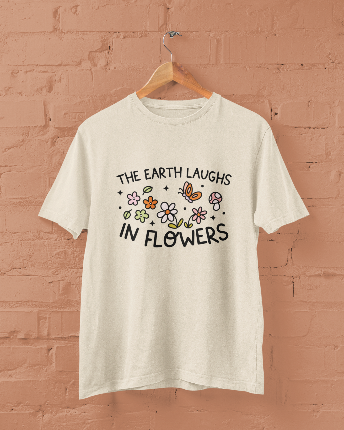 The Earth Laughs In Flowers Graphic Top