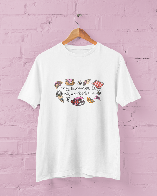 My Summer Is All Booked Up Graphic Top