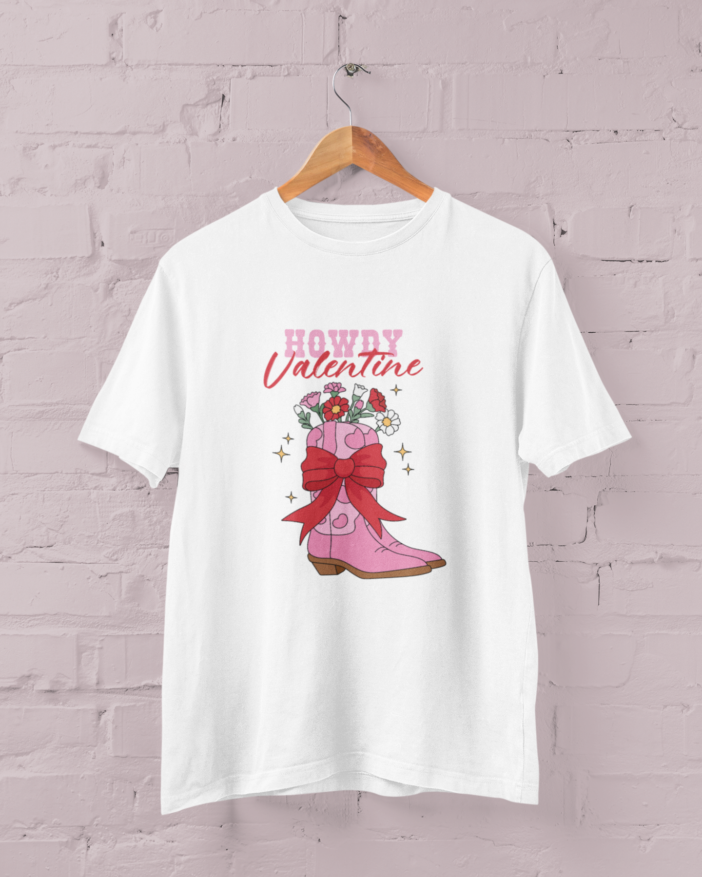 Howdy Valentine Graphic Top