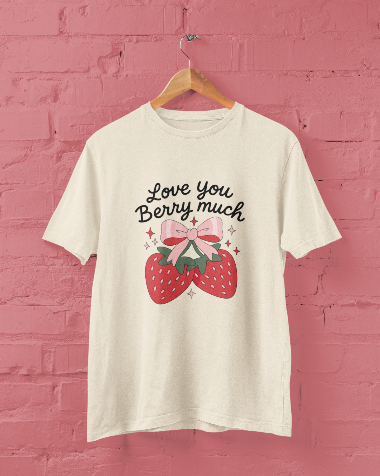 Love You Berry Much Graphic Top