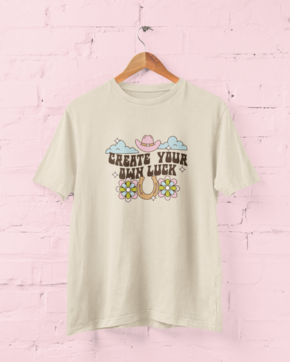 Create Your Own Luck Graphic Top