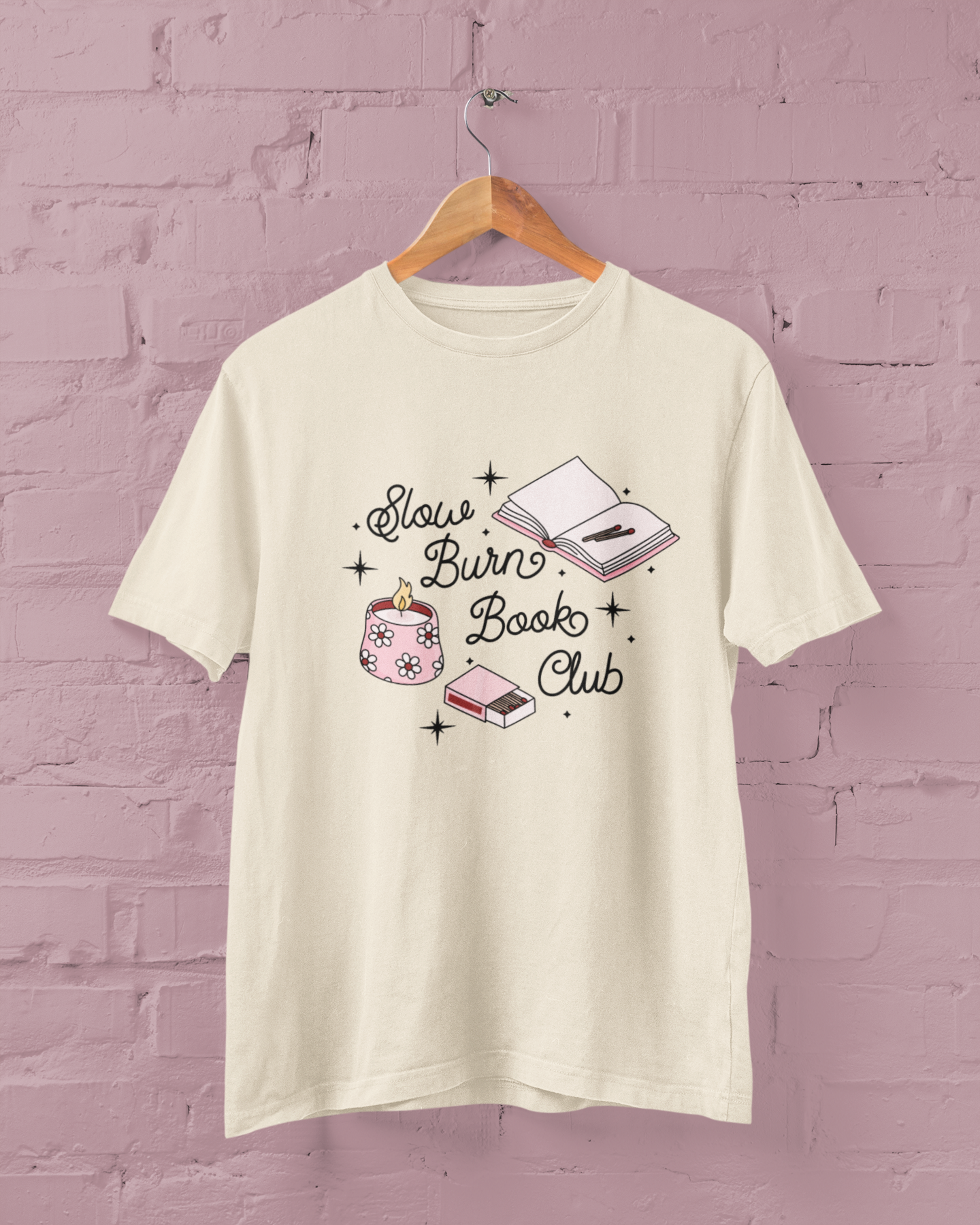 Slow Burn Book Club Graphic Top