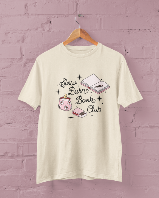 Slow Burn Book Club Graphic Top